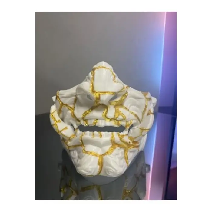 Kintsugi Oni Maskesi, Samurai Oni Mask, Samuray Maskesi, ONİMASK2