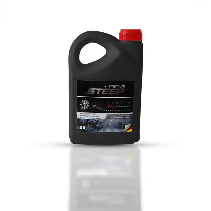 Kırmızı antifriz, -42 derece, 3 L