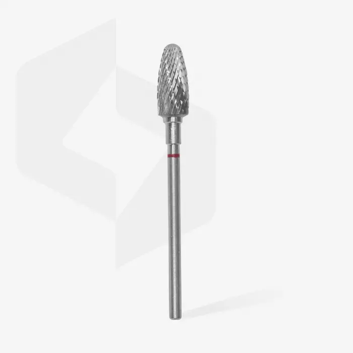 Kırmızı Çelik Manikür Freze Ucu FT90R060/14