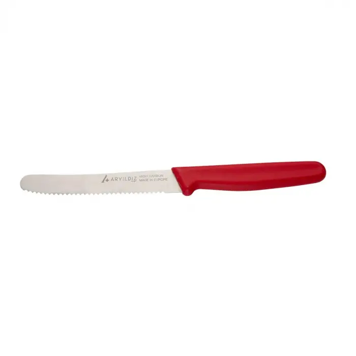 Kırmızı domates bıçağı, 11 cm