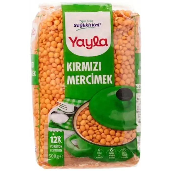 Kırmızı Mercimek, 500 g