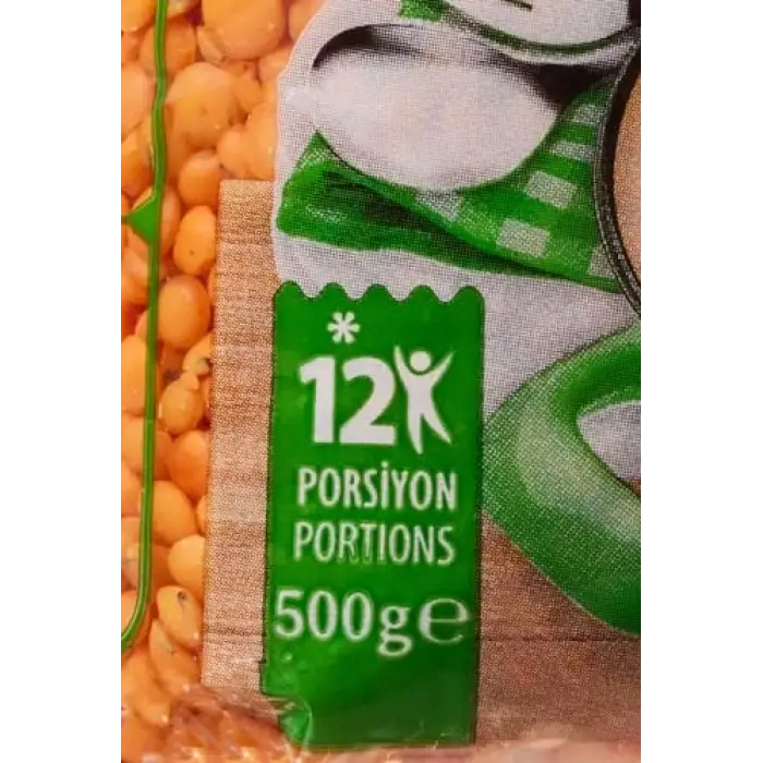 Kırmızı Mercimek, 500 g