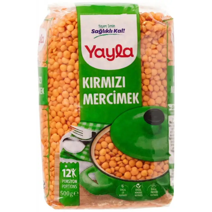 Kırmızı Mercimek, 500 g