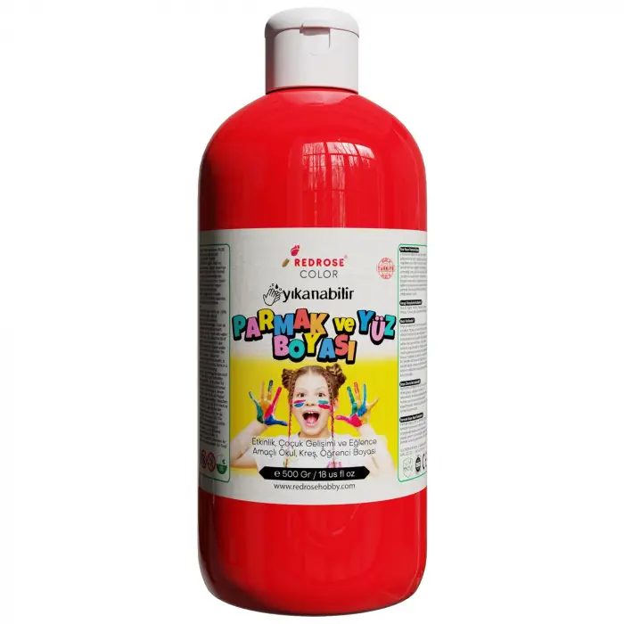 Kırmızı Parmak Boyası 500 gr
