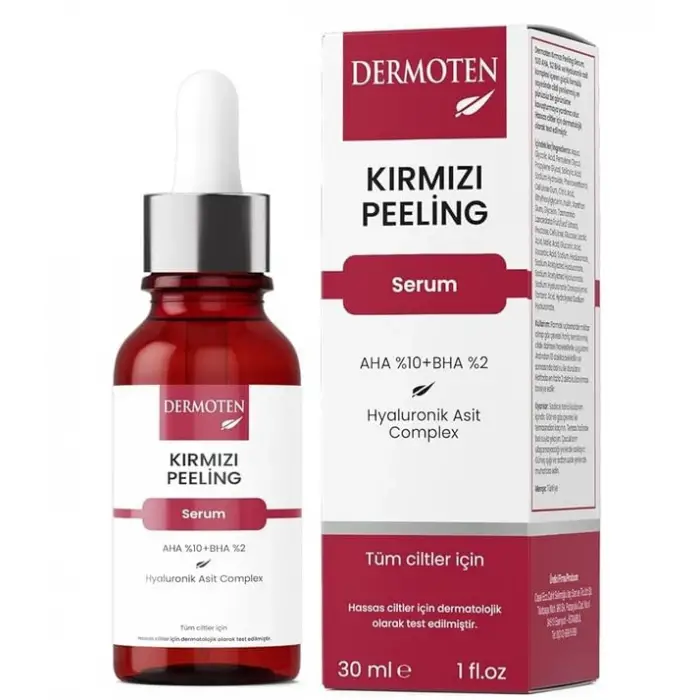 Kırmızı Peeling Serum 30 ml
