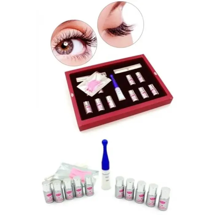 Kirpik perma lifting uygulama ürünü