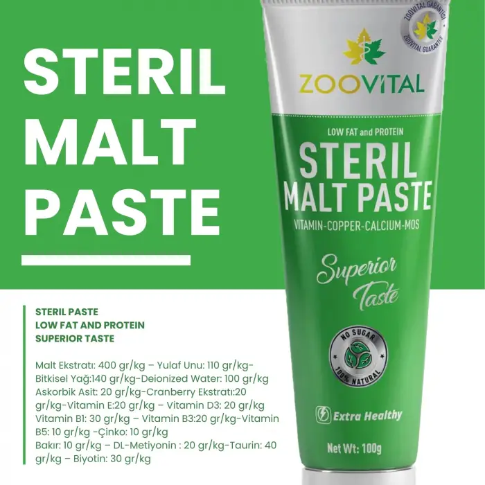 Kısırlaştırılmış Kediler için Vitamin Macunu 100G