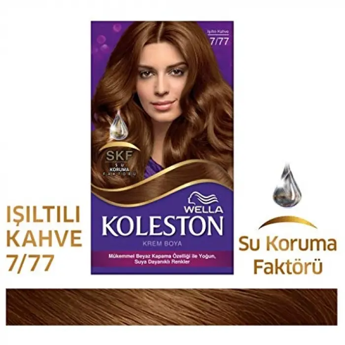 Kit Krem Saç Boyası 7-77