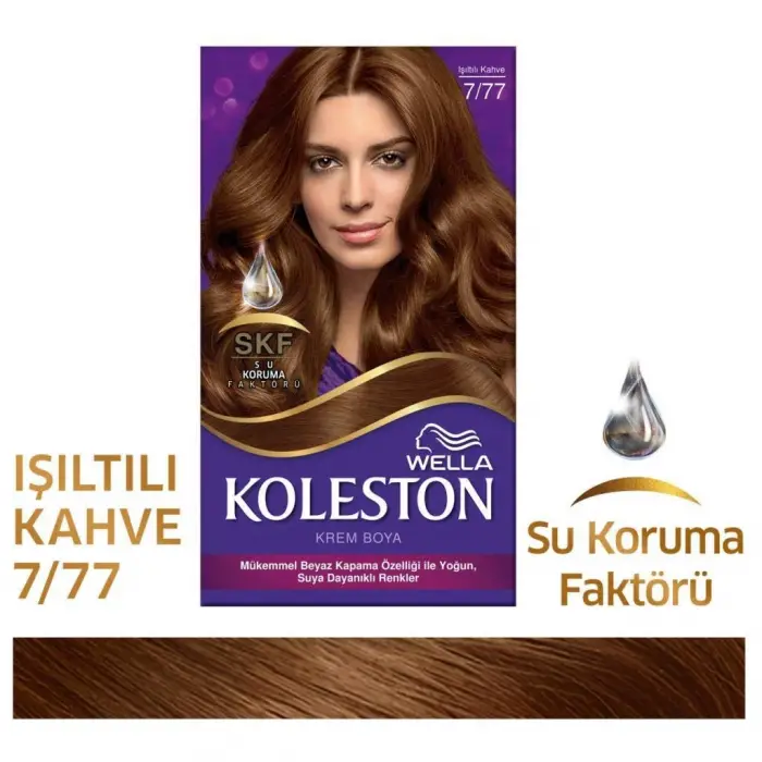 Kit Krem Saç Boyası 7-77