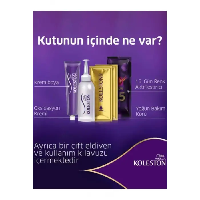 Kit Krem Saç Boyası 7-77