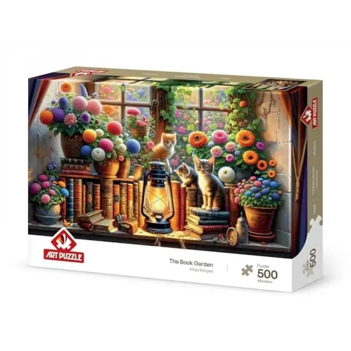 Kitap Bahçesi 500 Parça Yapboz