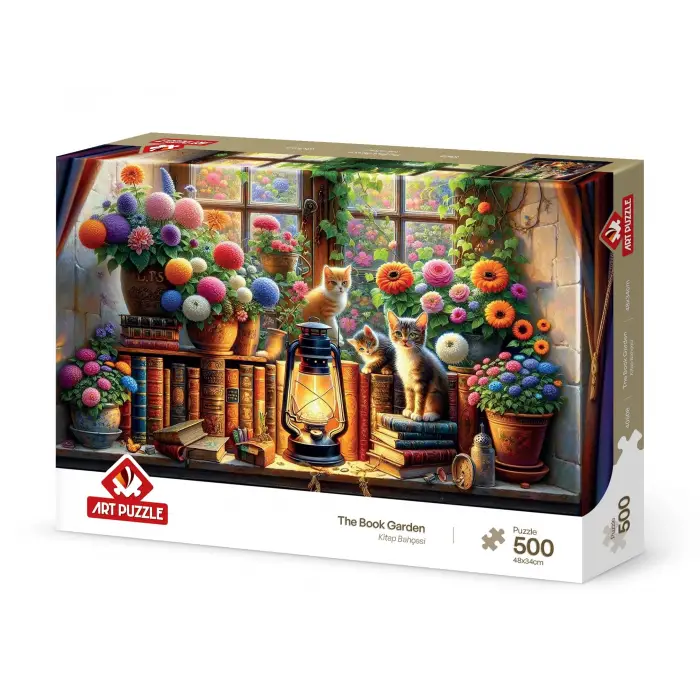 Kitap Bahçesi 500 Parça Yapboz
