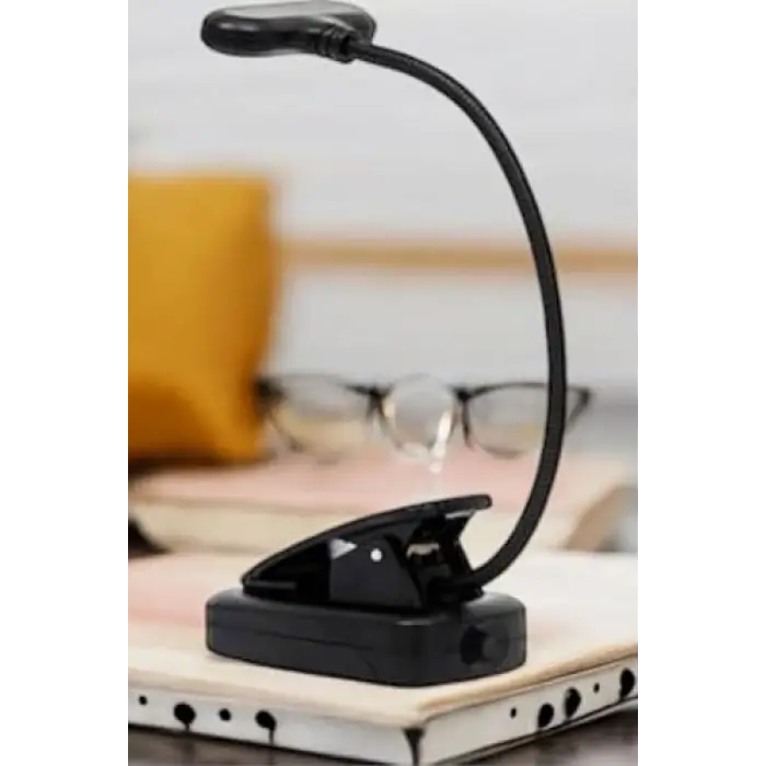 Kitap Okuma Lambası Pilli 013 Tek Ebat Siyah