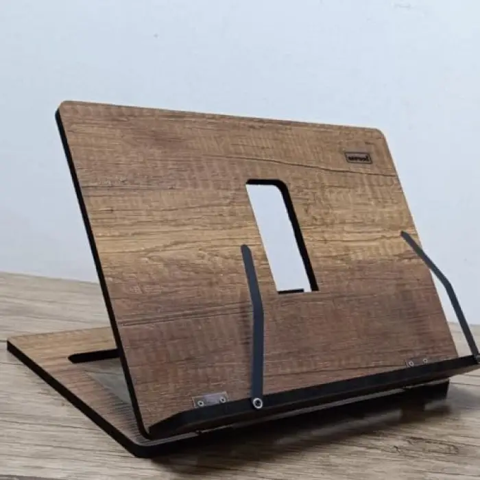 Kitap ve tablet kullanımı için masa standı