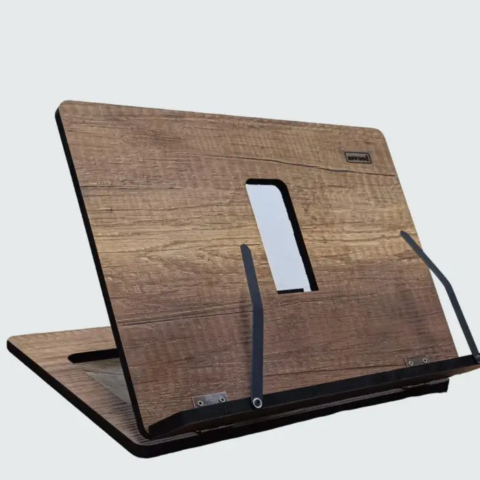 Kitap ve tablet kullanımı için masa standı