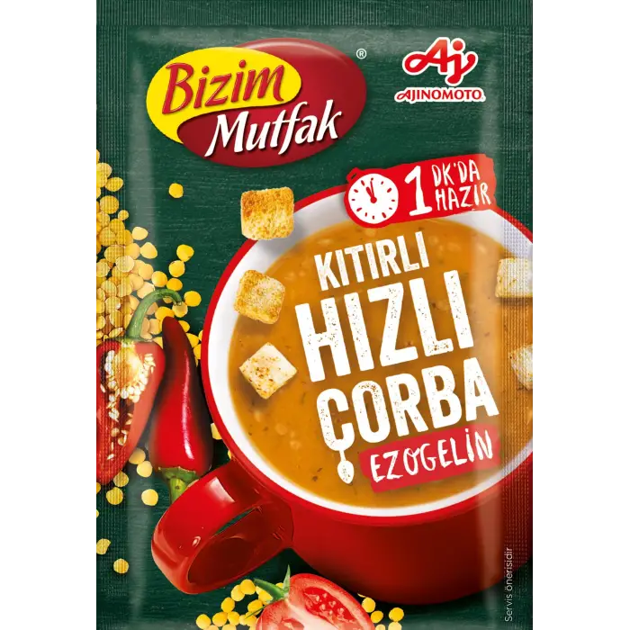 Kıtır kıtır Ezogelin hızlı çorba, 17 g