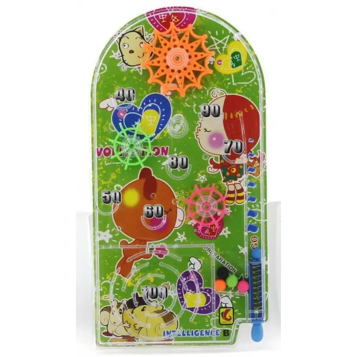 Kızlı Mini Pinball Oyunu
