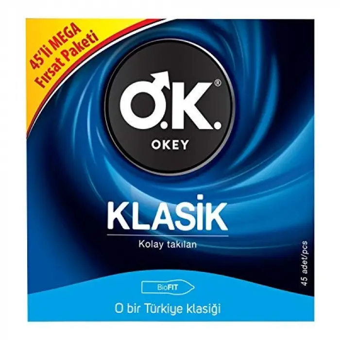 Klasik 45li Prezervatif