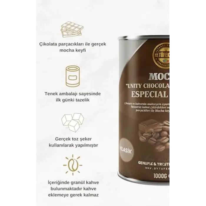 Klasik Mocha İçecek Tozu 1000 g