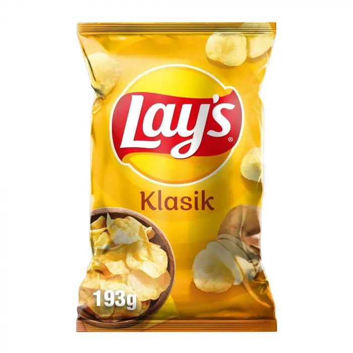 Klasik Sade Patates Cipsi Mega Boy 193 g
