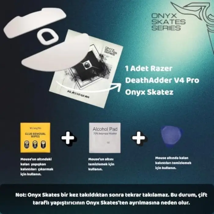 Klasse Onyx Mouse Skate (Razer DeathAdder V4 Pro)