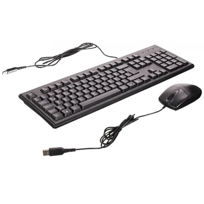 Klavye, A4 Tech KM-72620D Kablolu Q Türkçe ve Optik Mouse Seti
