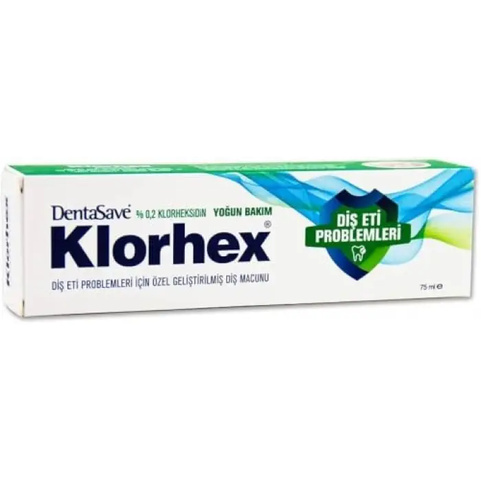 Klorhex %0,2 Yoğun Bakım Diş Macunu 75 ml