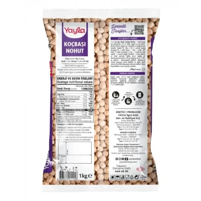 Koçbaşı Nohut 1 kg