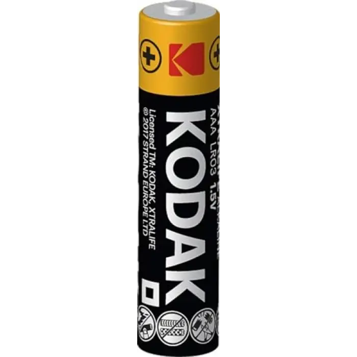 Kodak 30414129 Alkalin Pil, Siyah