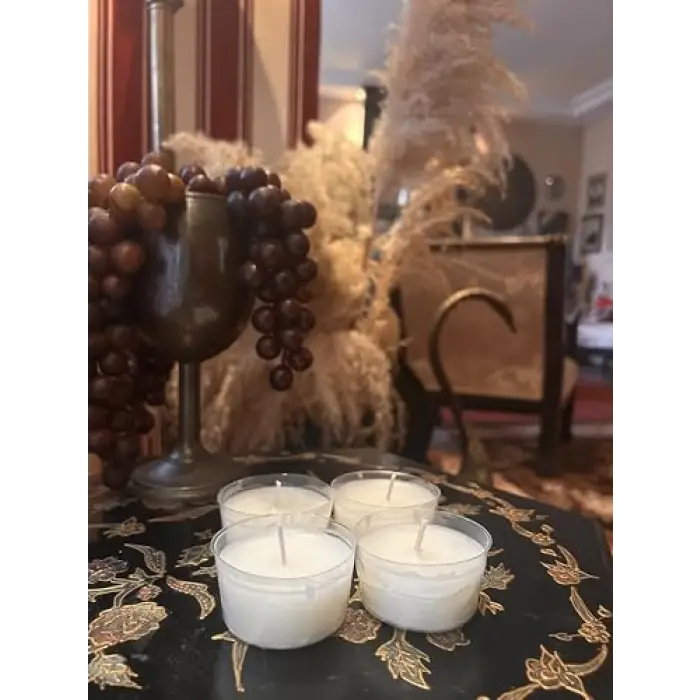 Kokulu Yüzen Kapsül Mum, 4 Adet