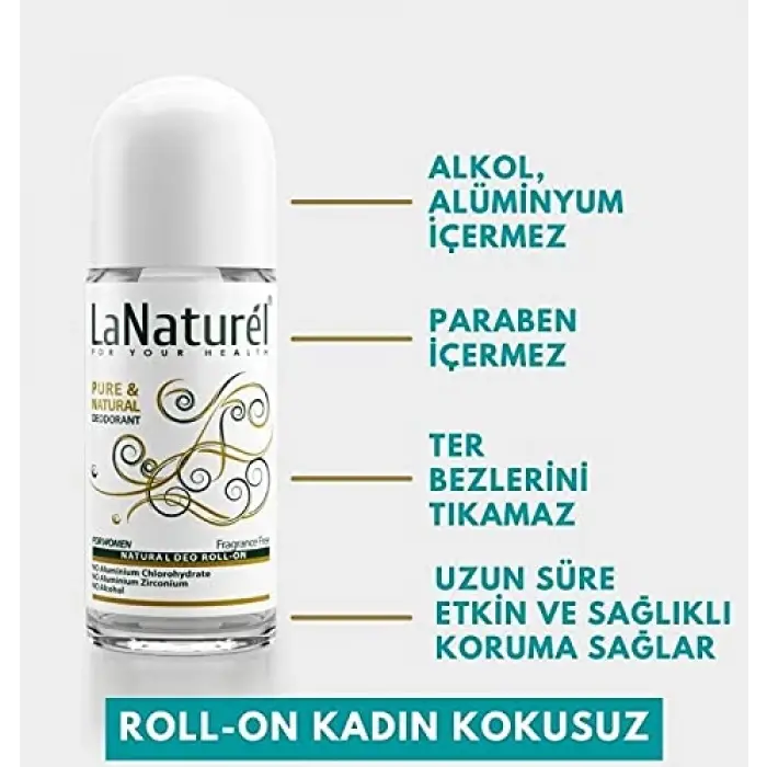 Kokusuz Bayan Roll-On Deodorant