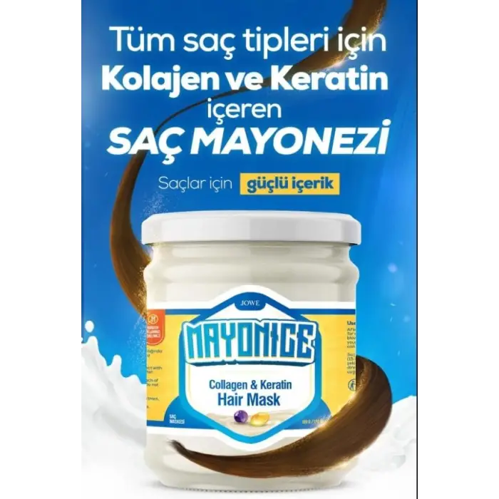 Kolejen ve Keratin Saç Maskesi