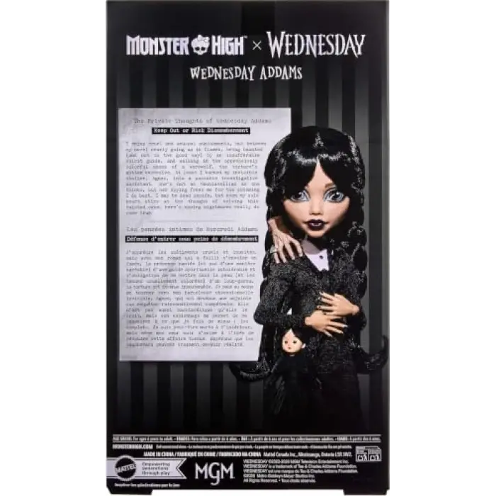 Koleksiyon Wednesday Addams Bebek
