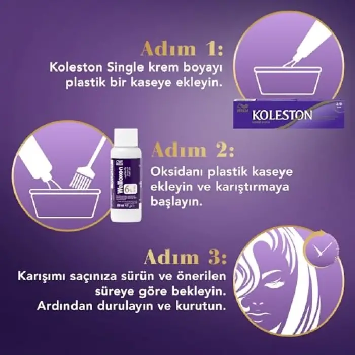 Koleston Peroksit 6% Sıvı Oksidasyon Kremi