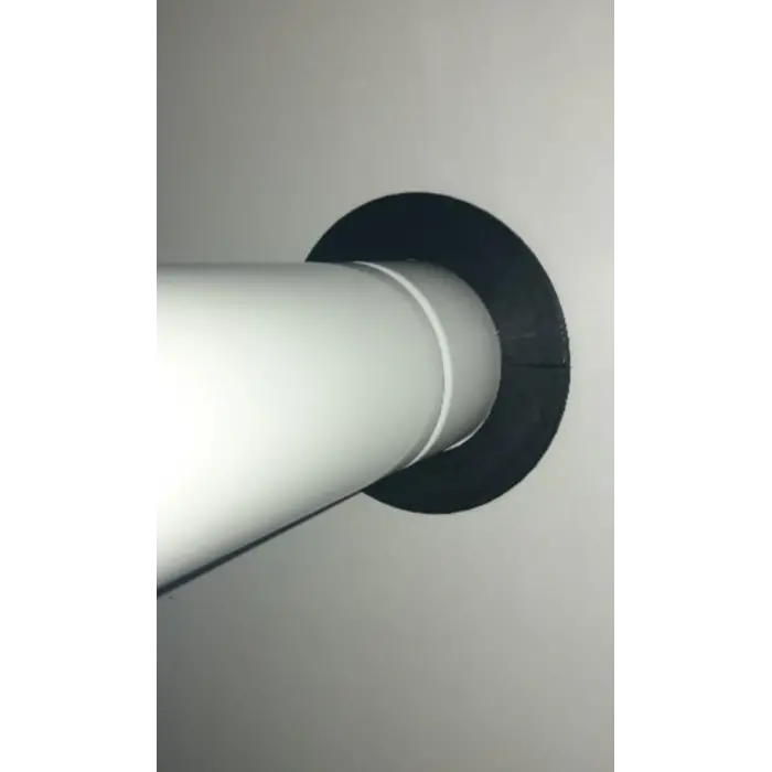 Kombi ve Şofben Bacası için 10 Cm Çaplı Siyah Geçmeli Conta