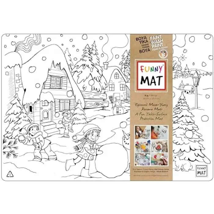 Komik Mat, Kış, %95 Geri Dönüşümlü