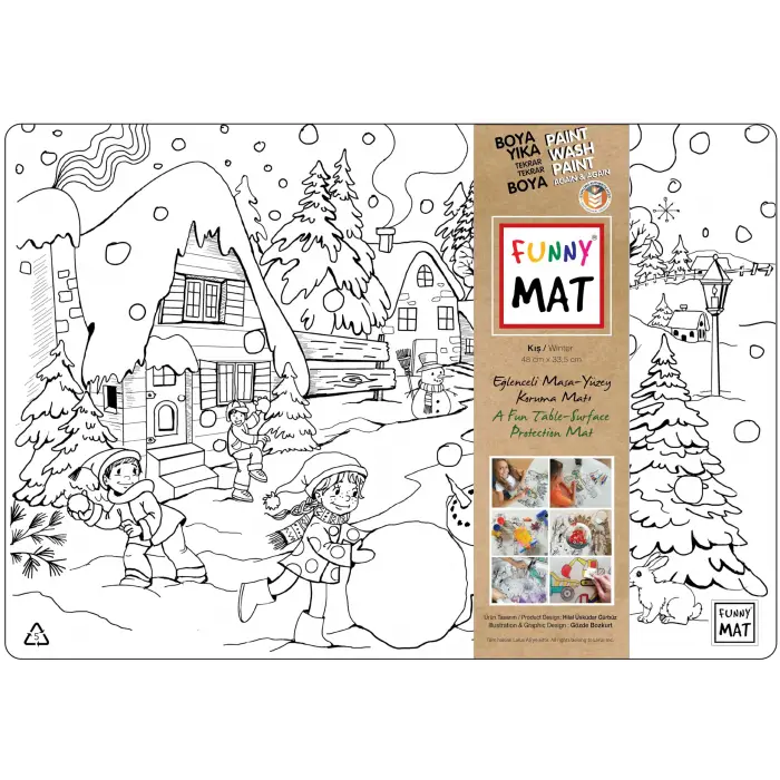 Komik Mat, Kış, %95 Geri Dönüşümlü