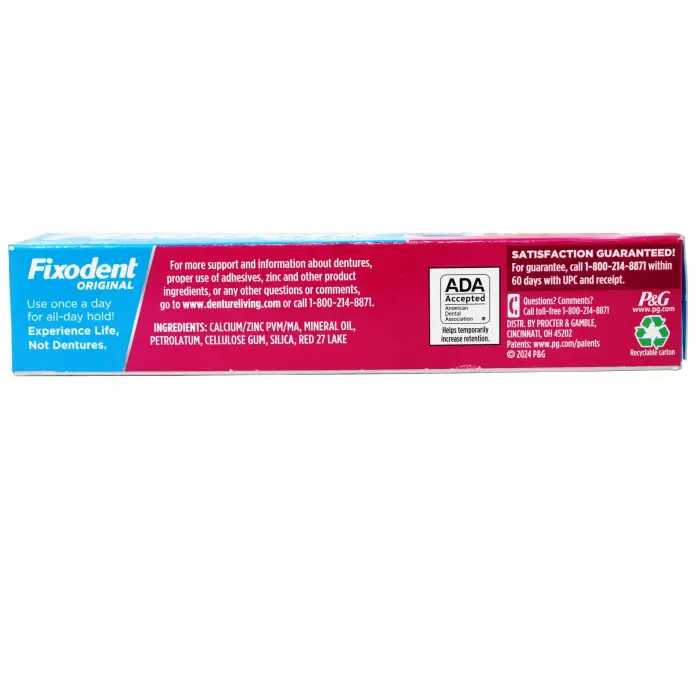 Komple Orijinal Protez Yapıştırıcı Krem 2,4 Oz