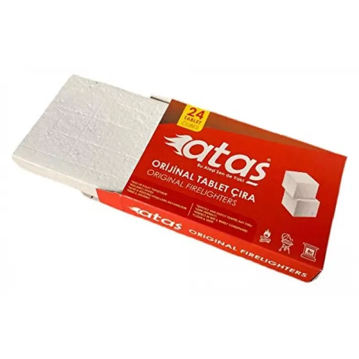 Kömür tutuşturucu tablet çıra