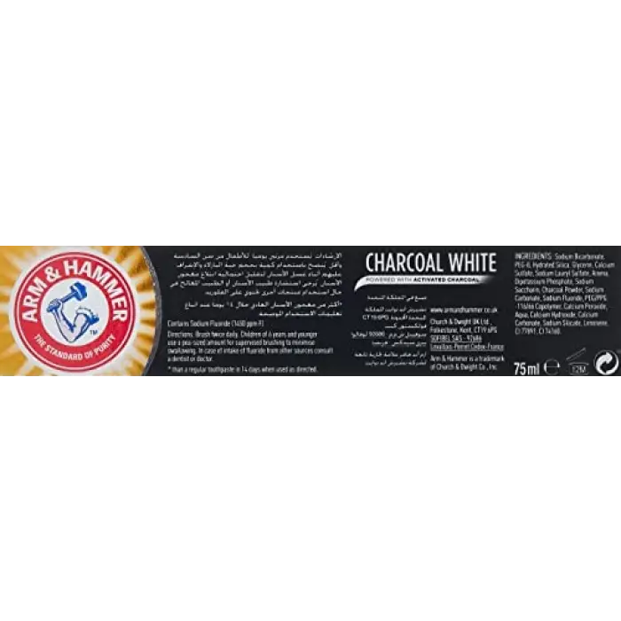 Kömürlü Diş Macunu 75 ml