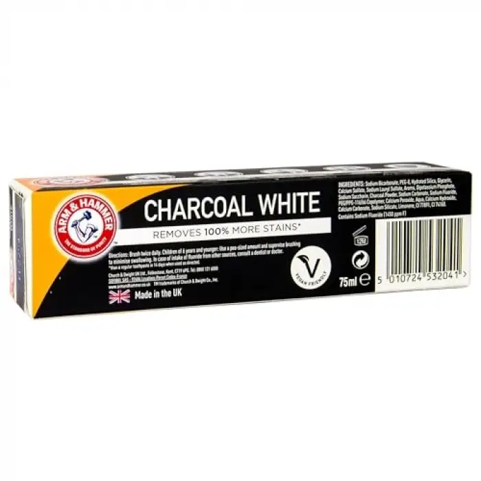 Kömürlü Diş Macunu 75 ml