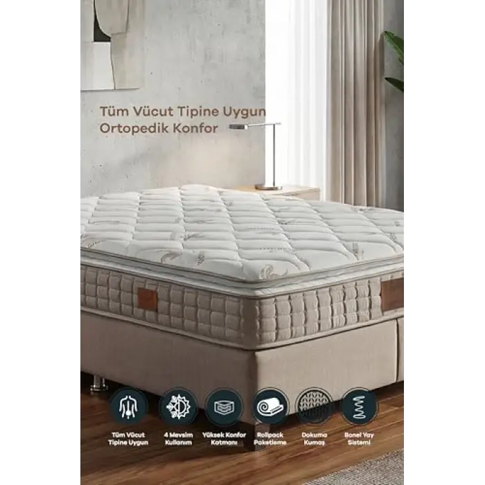 Konfor Plus Ortopedik Yaylı Yatak (90x190)