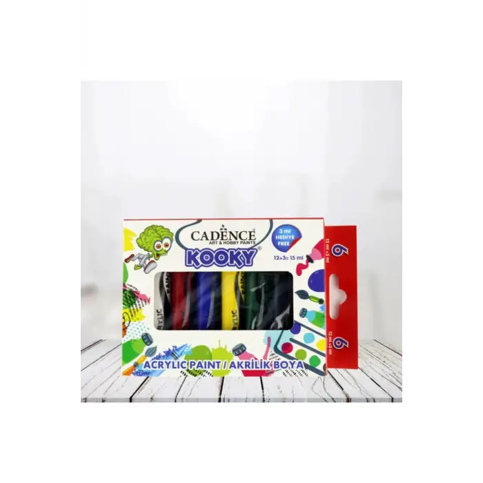 Kooky Akrilik 6lı Set (Opak) 15 ML