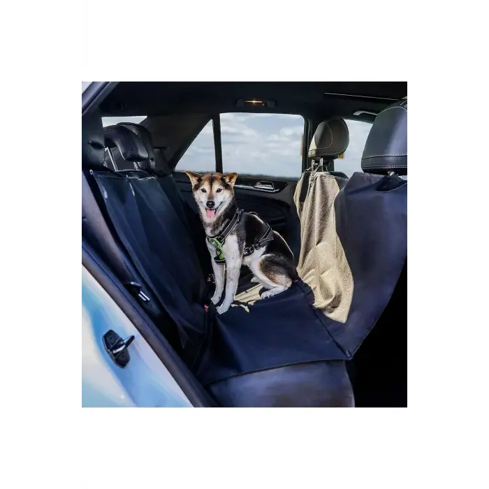 Köpek araç koltuğu örtüsü ve şilte minderi