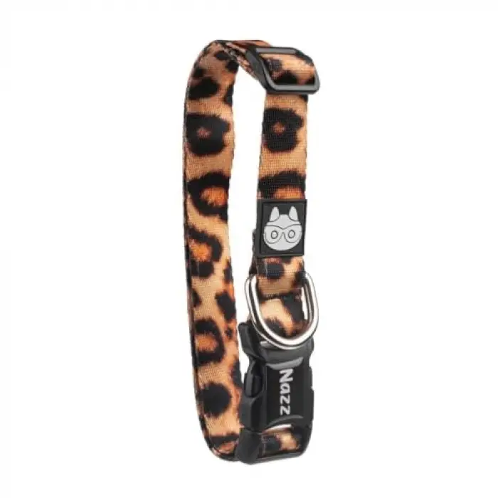 Köpek Boyun Tasması Leopar Large 2,5X61 Cm