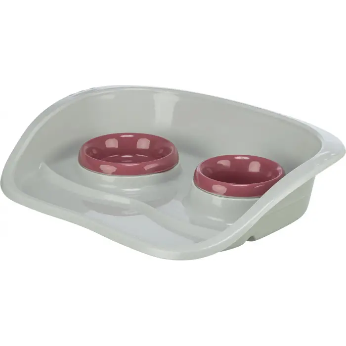 Köpek Mama Kabı Seti 0,25 L 9 Cm-0,3 L.11 Cm