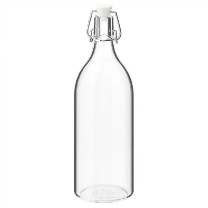 Korken 1 L Cam Su Şişesi