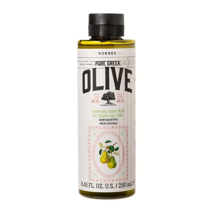 korres Olive & Honey Pear Showergel, 5002906412
