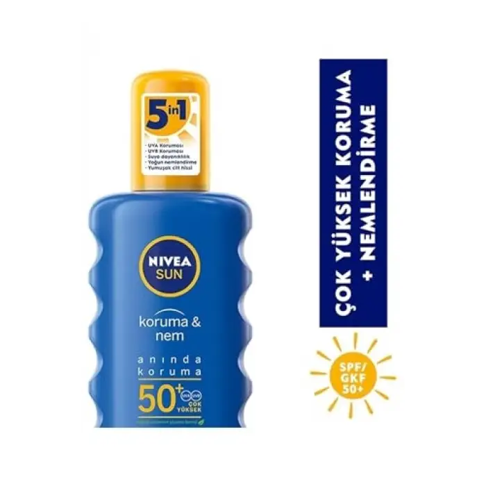 Koruma & Nem Güneş Spreyi 50+Gkf 200 Ml