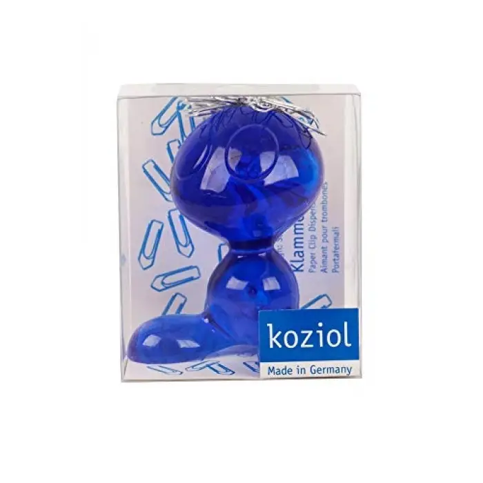 Koziol 5535-537 Curly Ataçlık Mavi